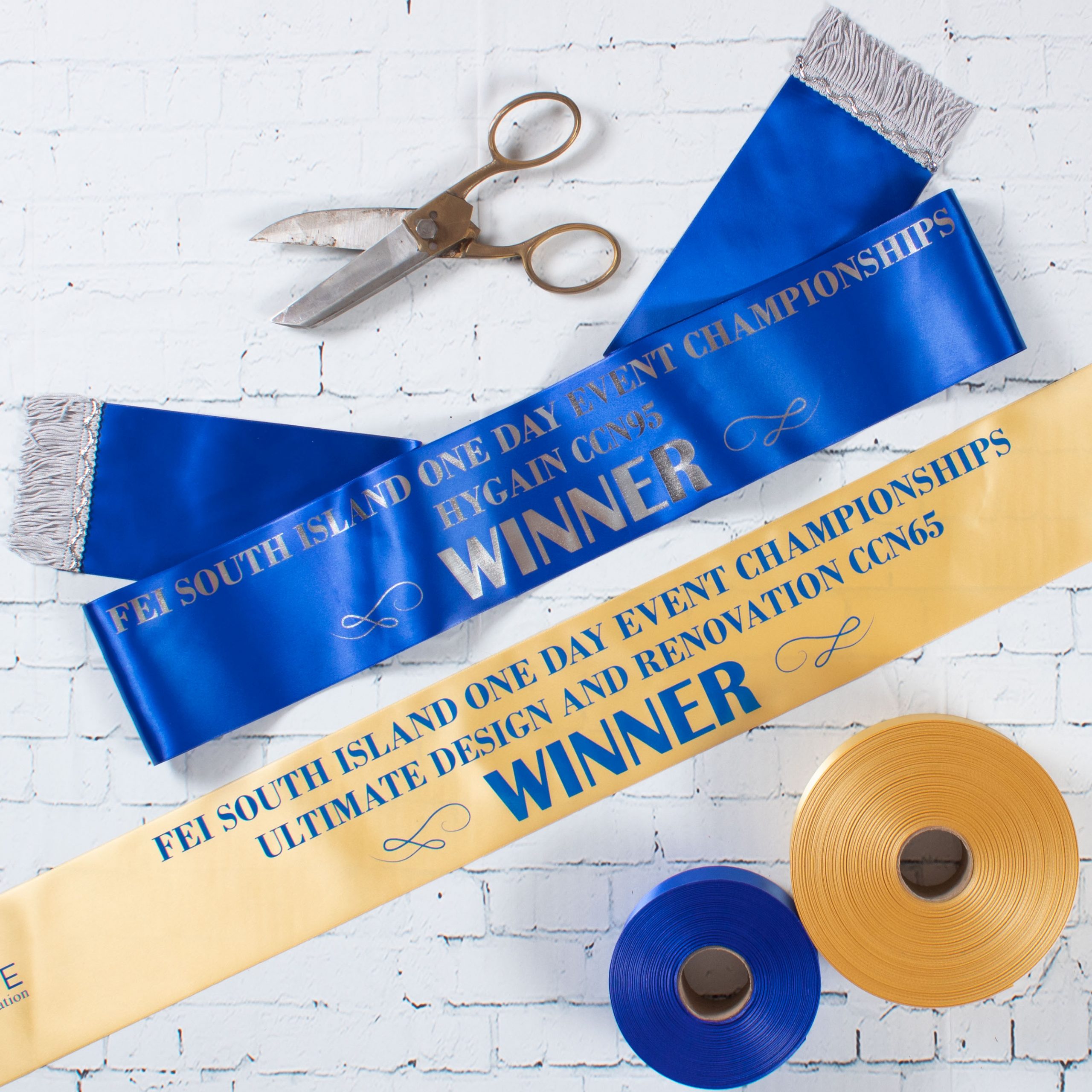 Customised Sashes, Printed Prize Ribbons & Rosettes Christchurch, NZ